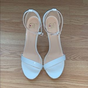 White High Heels